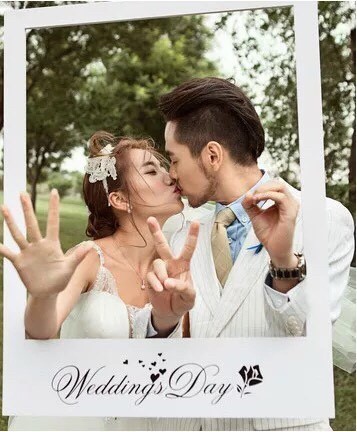 婚紗攝影道具-韓式相框板
