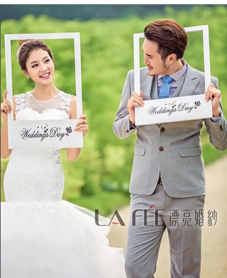 婚紗攝影道具-韓式相框板